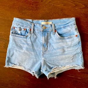 Levi’s High Rise Shorts